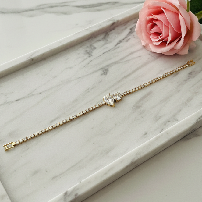 Diamond Tennis Chain Bracelet