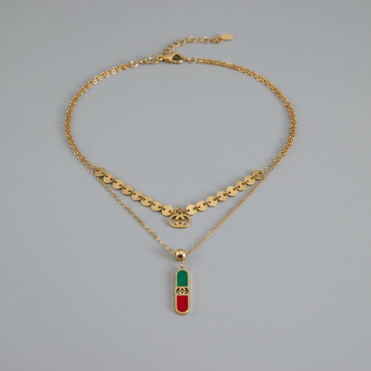 Brand Inspired Chain Necklace