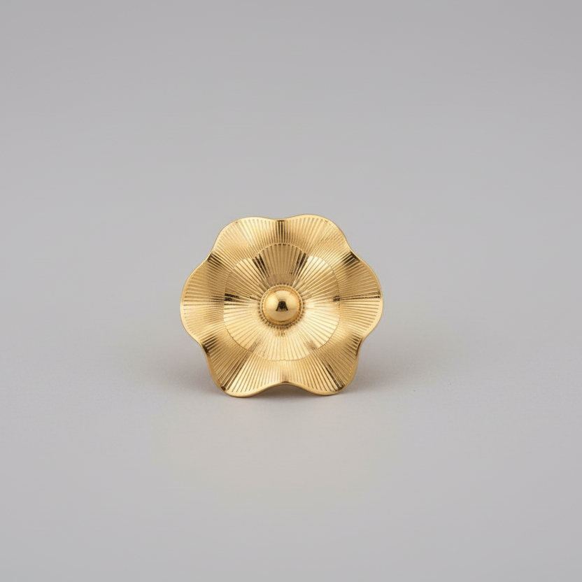 18k Gold Plated Brooch