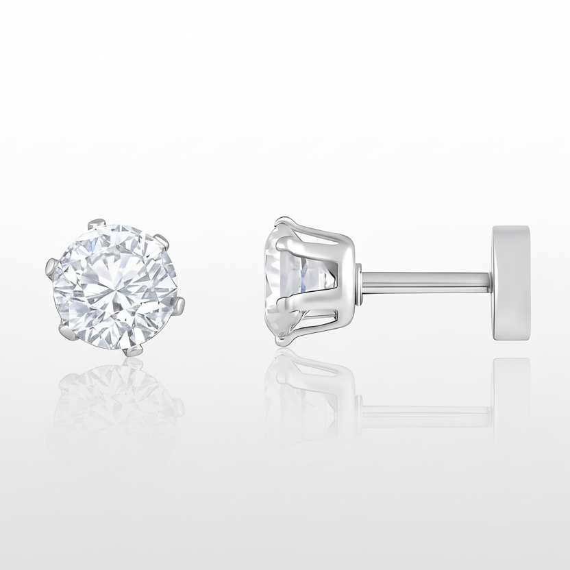 Solitaire Men's Studs