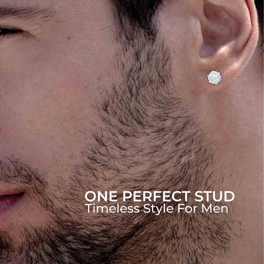 Solitaire Men's Studs