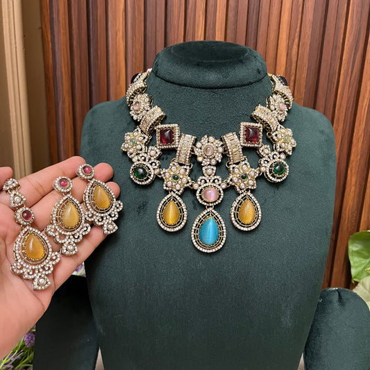 Multicolor Sabyasachi Necklace Set