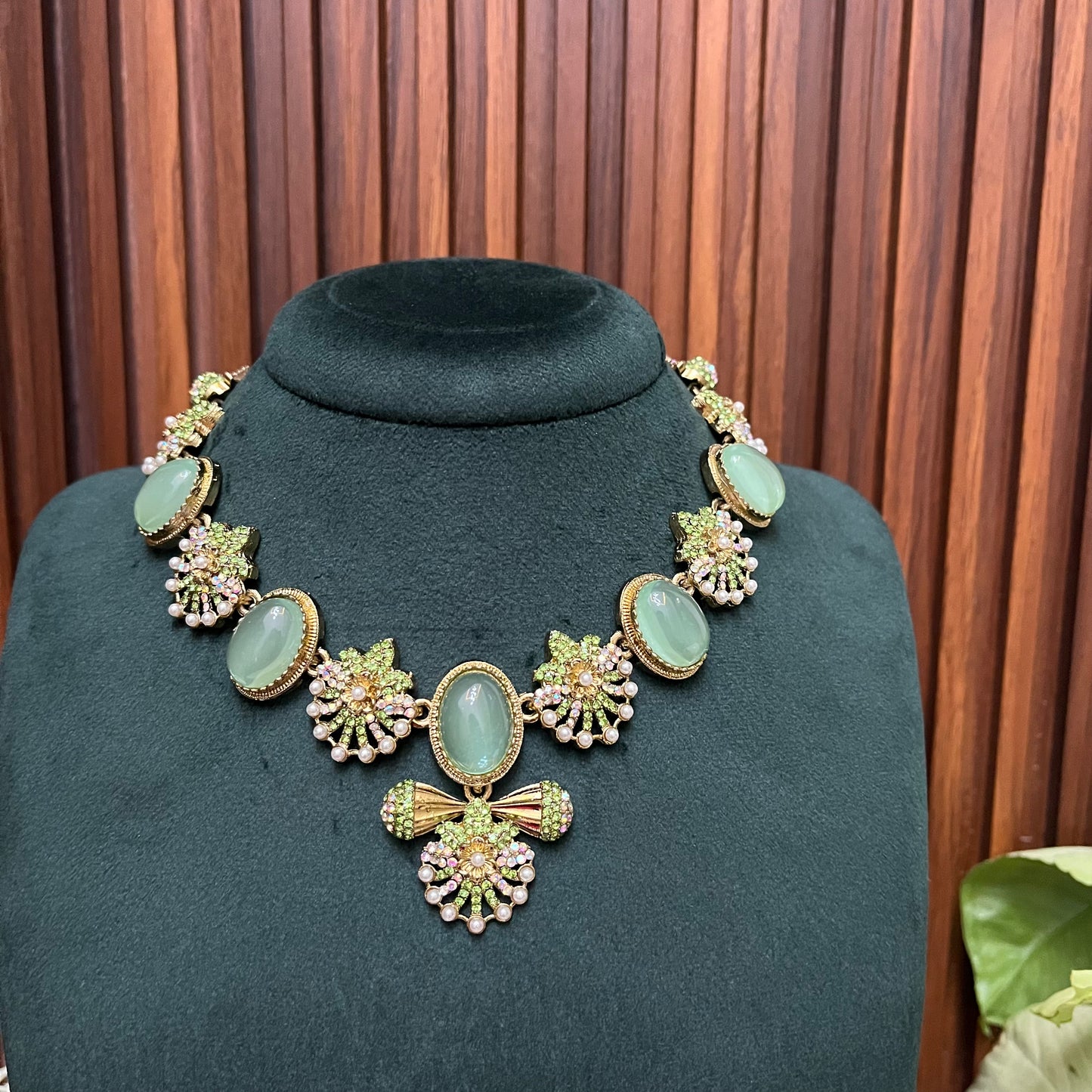 Mint Turkish Necklace Set