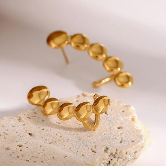 18K Gold Plated Earcuffs Earring