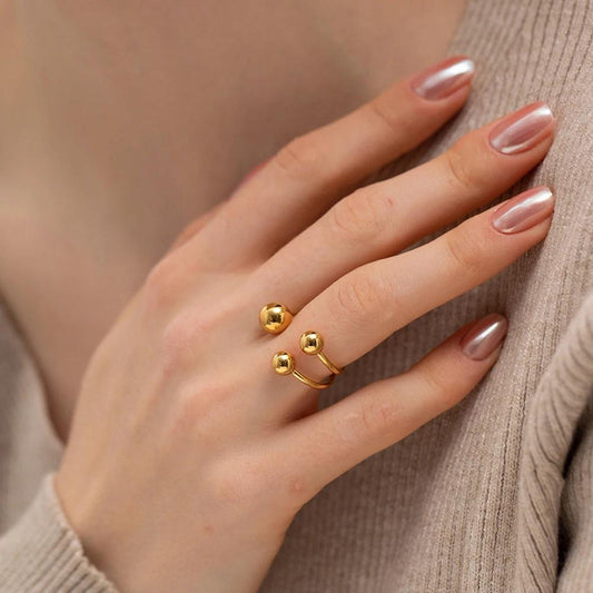 18k Gold Plated Ring