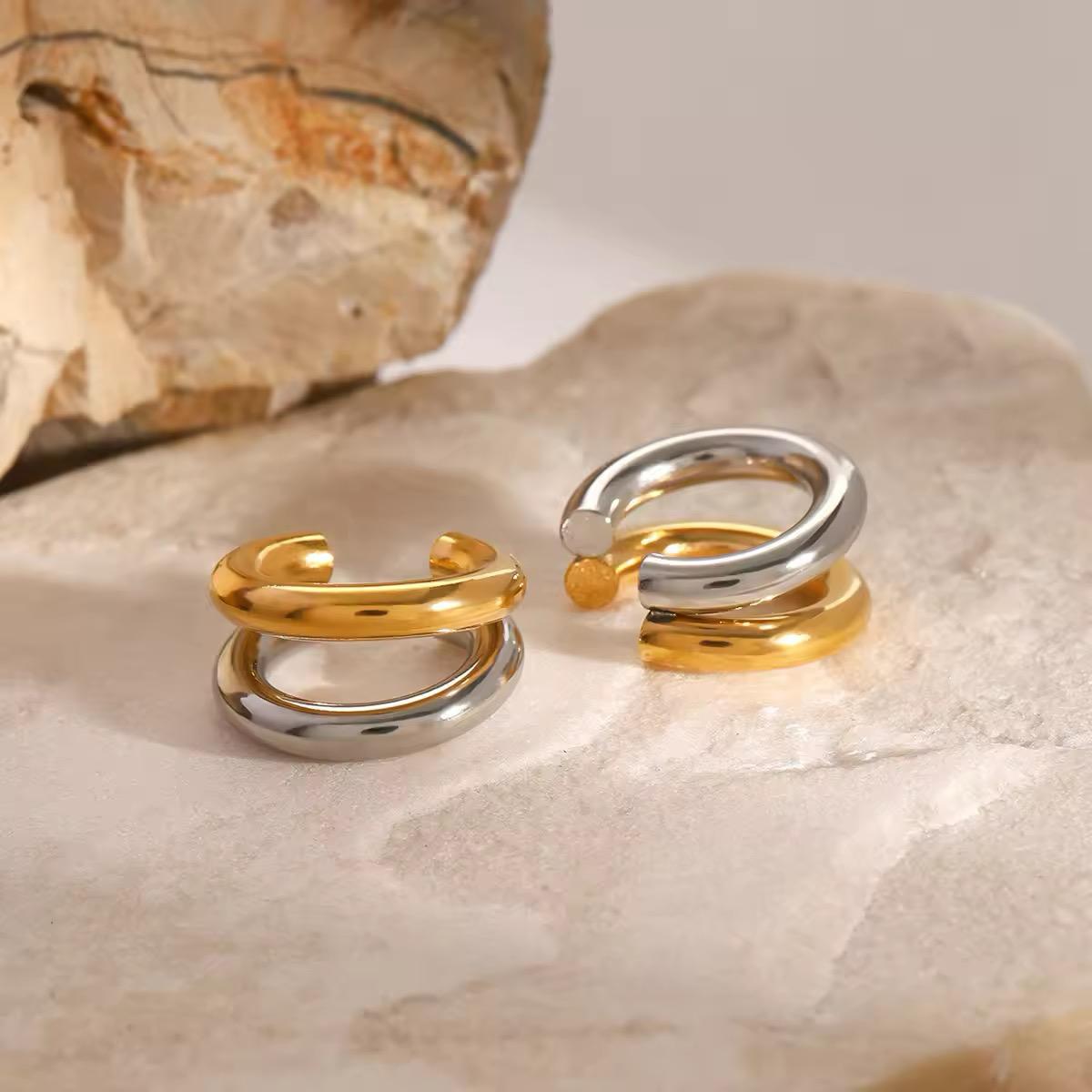 Dual Tone Ear Cuffs