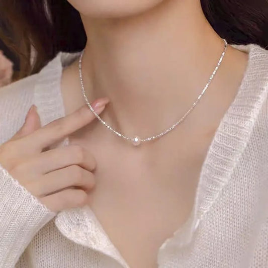 Gold Shell Pendant Necklace
