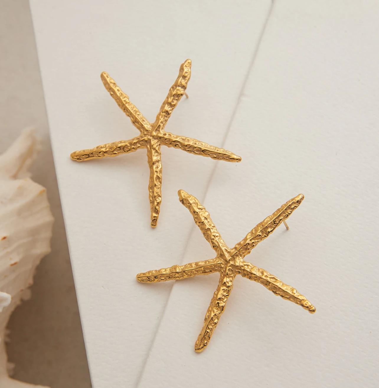 Luxe Star Studs Earrings