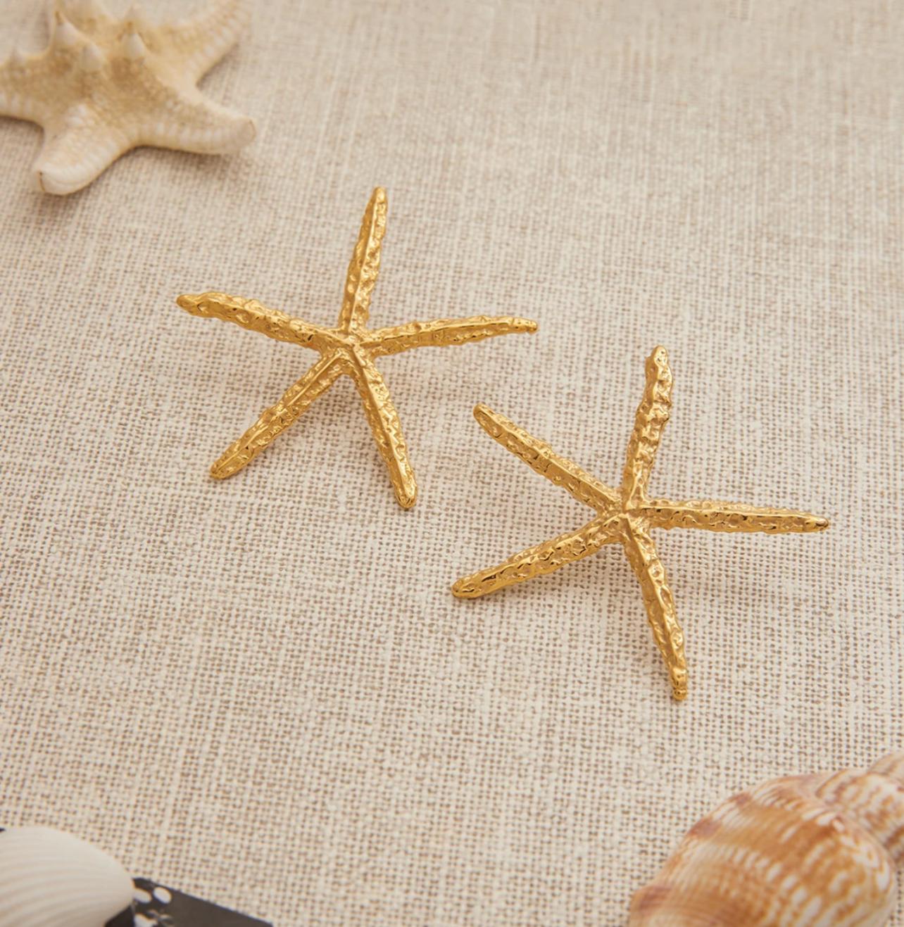 Luxe Star Studs Earrings