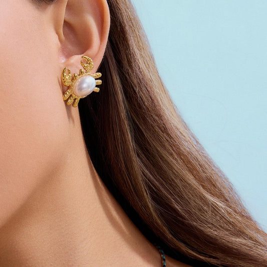 Luxe Crape Studs Earring