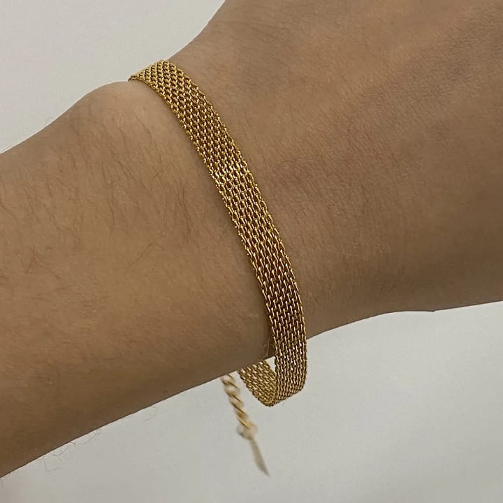 18k Gold Plated Chain Bracelet