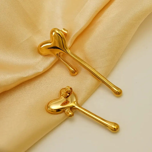 Jennifer Winget Melting Heart Earrings