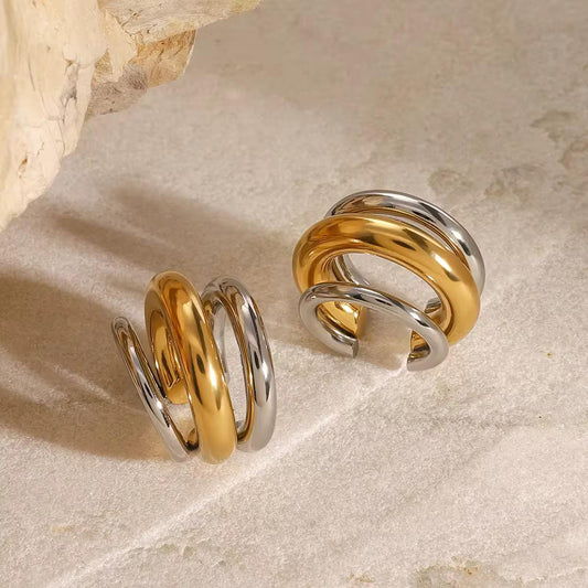 Dual Tone Ear Cuffs
