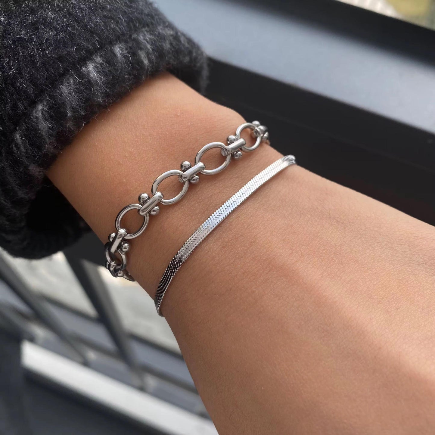 Silver Chain Bracelet
