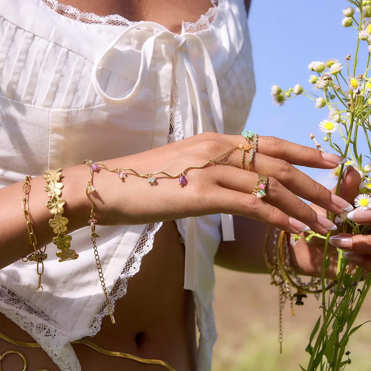 Finger Hand Chian Bracelet