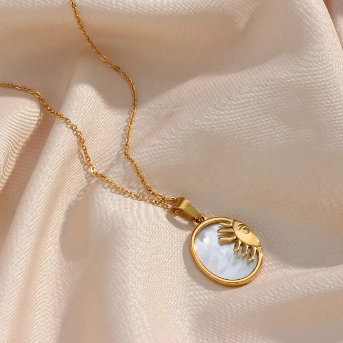 MOP Sunshine Chain Necklace