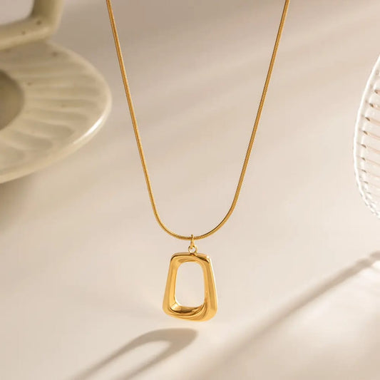 Gold Pendant Necklace