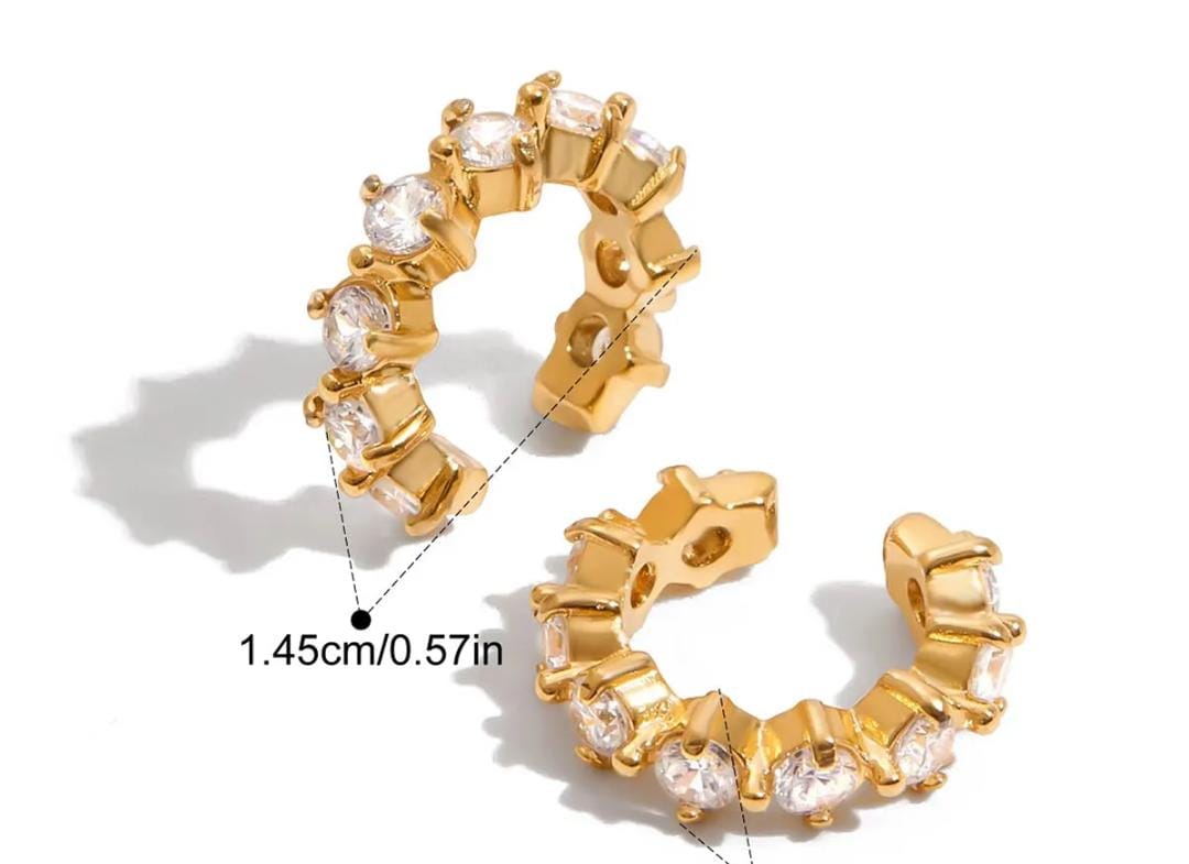 Crystal Ear Cuffs