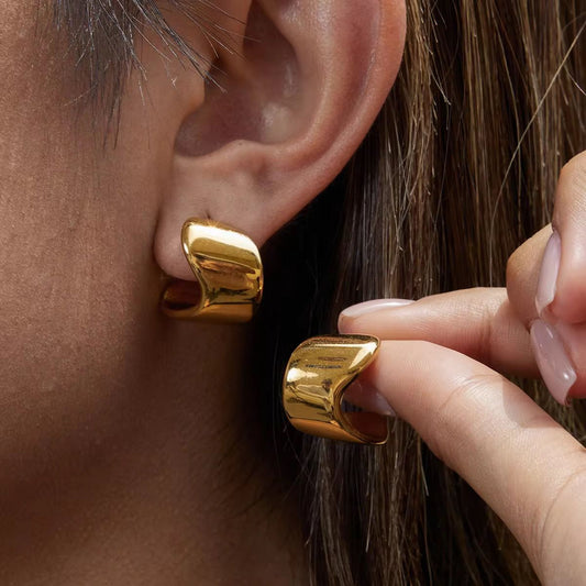 Small Gold Earrings