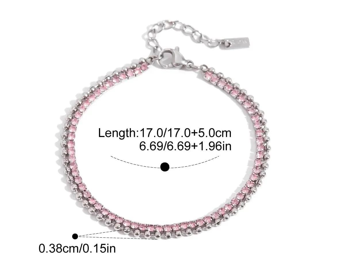 Double Layered Chain Bracelet