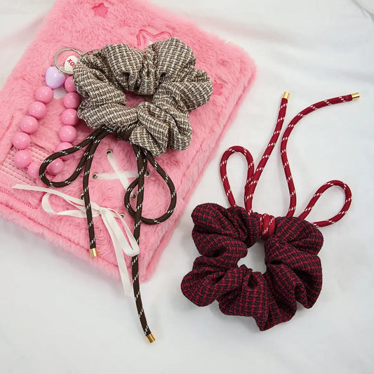 Brown Bun & Hair Band