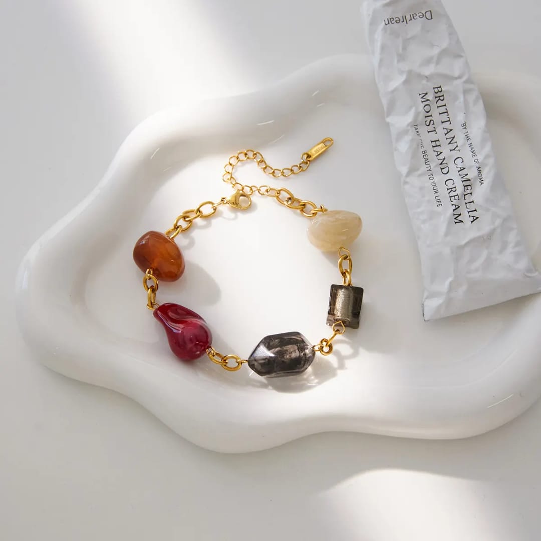 Naturals Beads Chain Bracelet