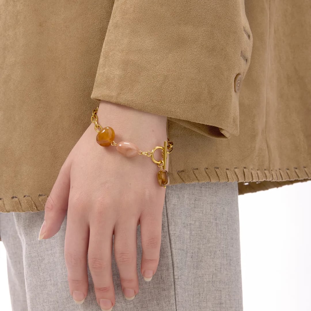 Naturals Beads Chain Bracelet