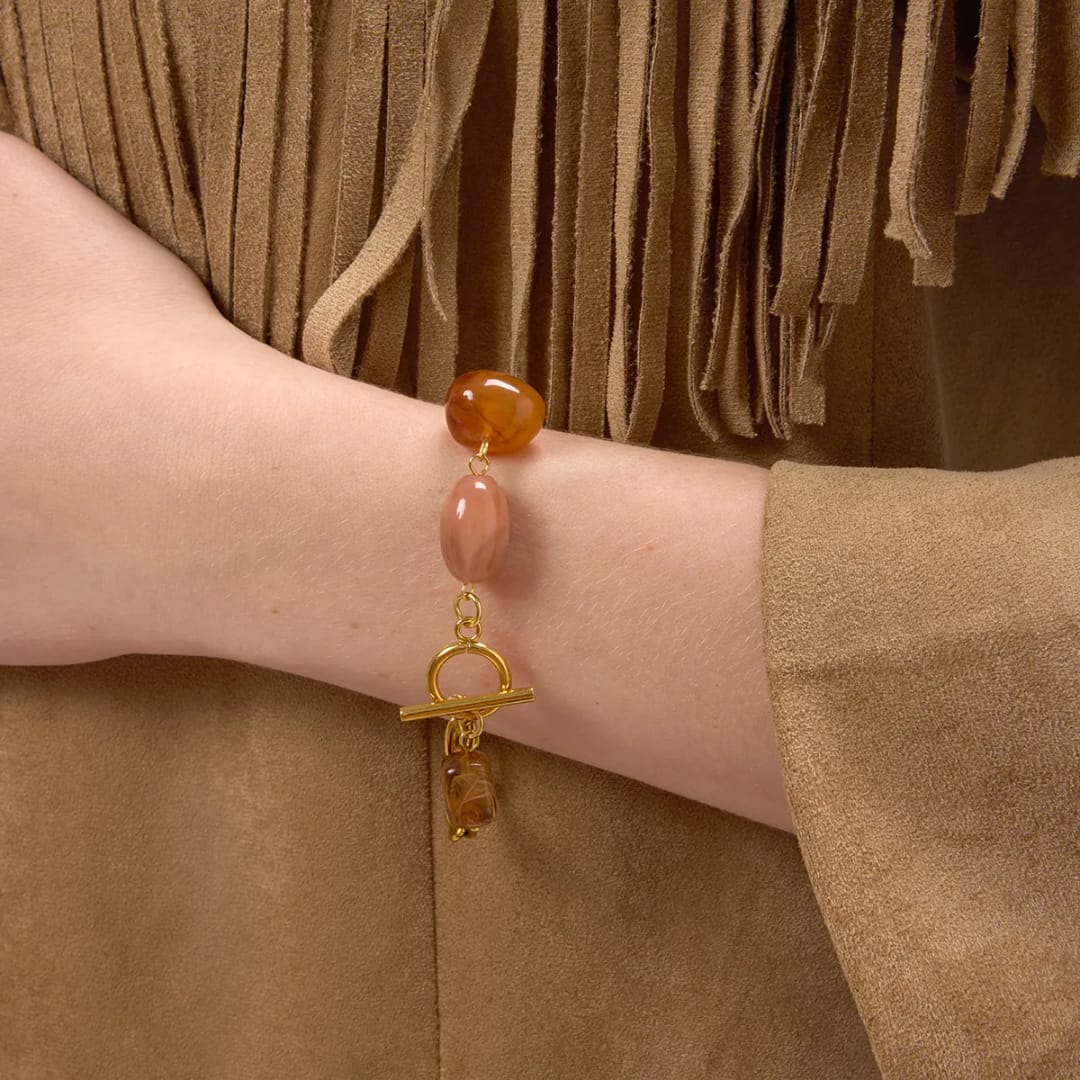 Naturals Beads Chain Bracelet