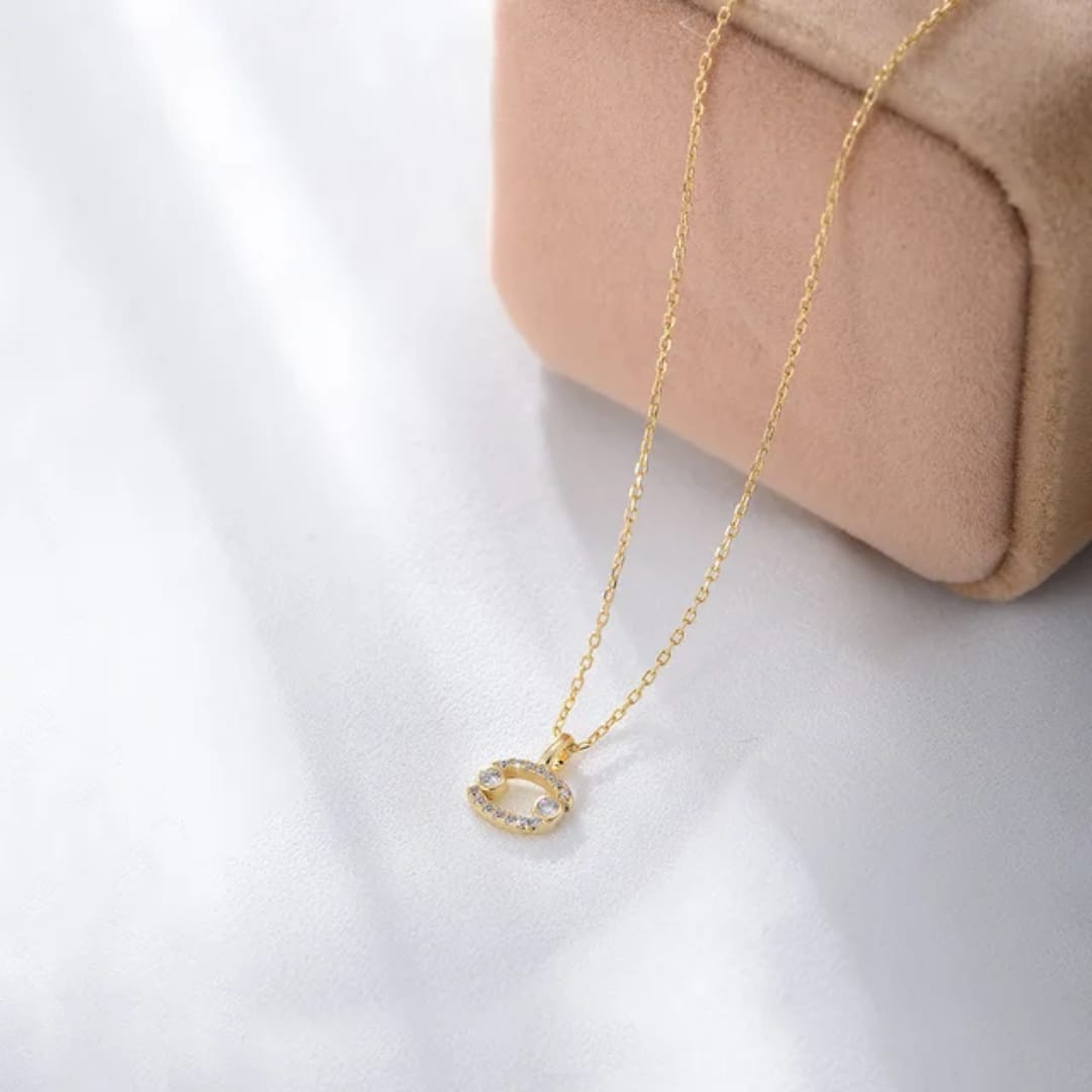 Cancer Zodiac Chain Necklace