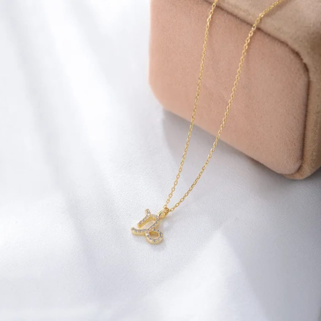 Capricorn Zodiac Chain Necklace