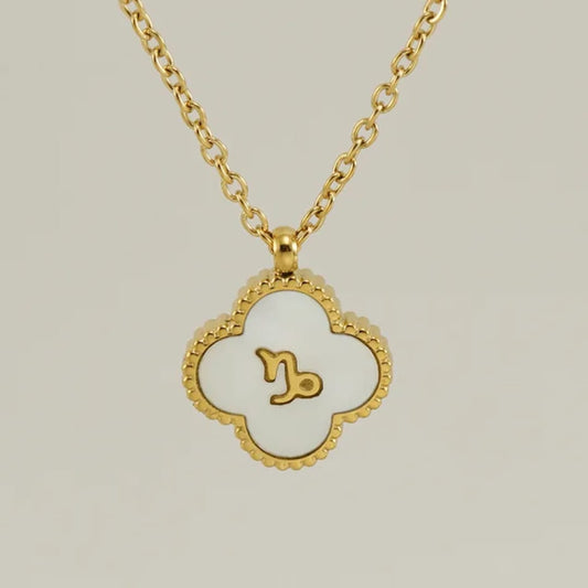 Capricorn Zodiac Chain Necklace
