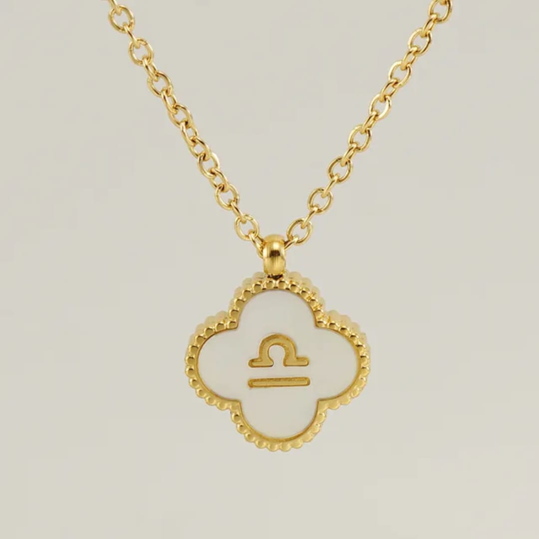 Libra Zodiac Chain Necklace