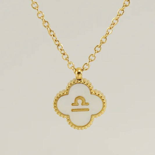 Libra Zodiac Chain Necklace