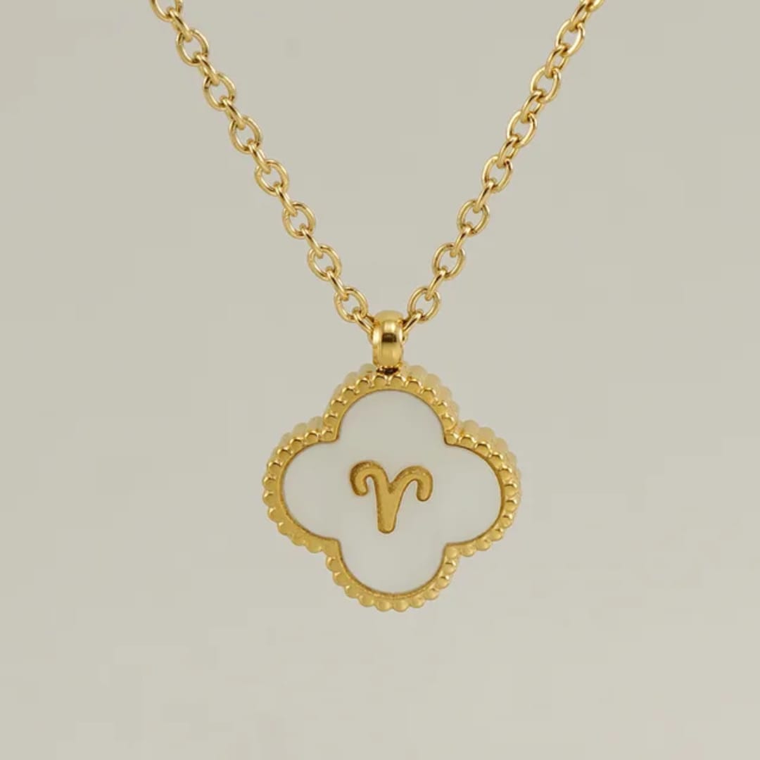 Aries Zodiac Chain Necklace