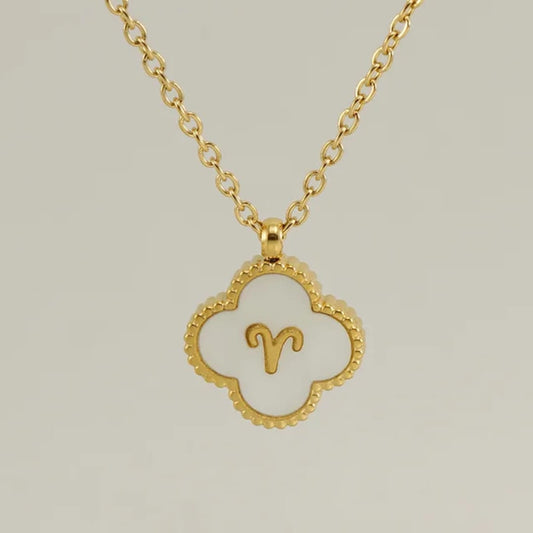 Aries Zodiac Chain Necklace
