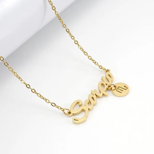 Scorpio Zodiac Chain Necklace