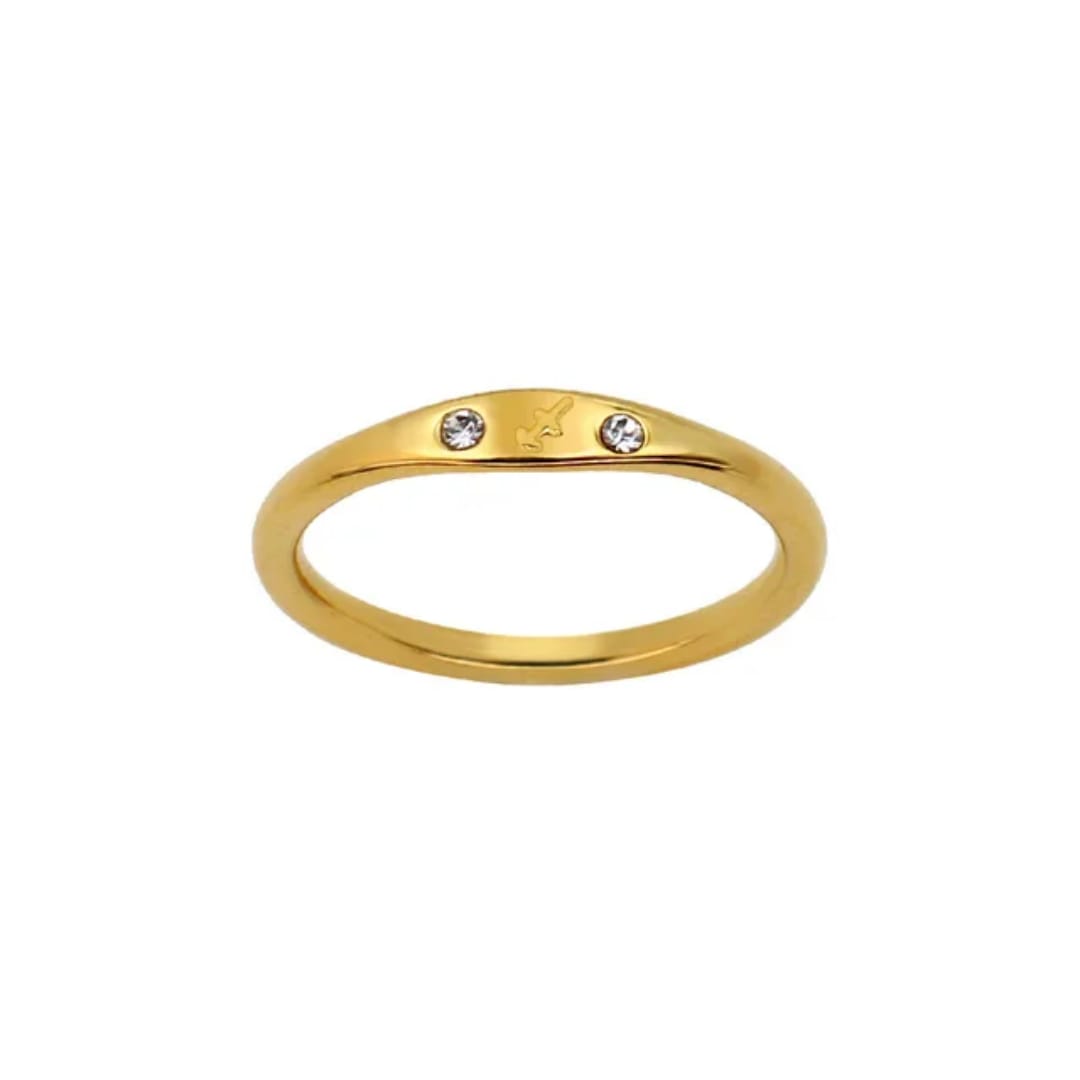 Sagittarius Gold Ring