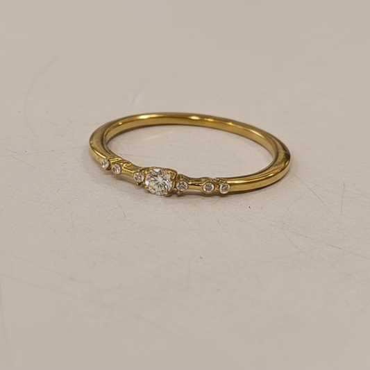 Diamond AD Slim Ring