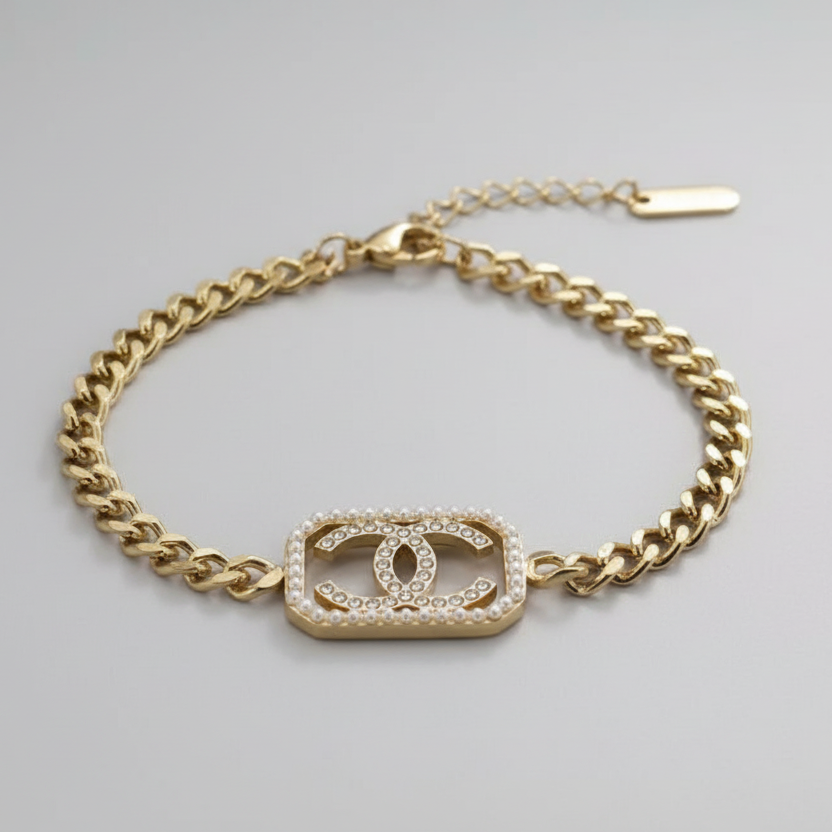 Brand Inspired Chain Bracelet