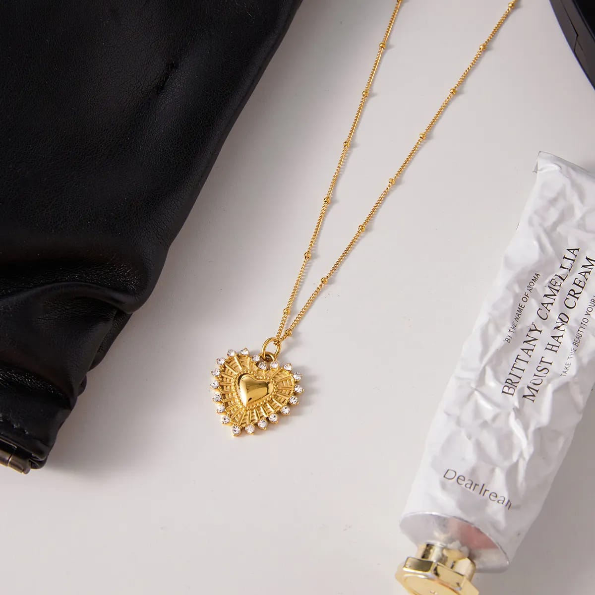 Heart Pendant Chain Necklace