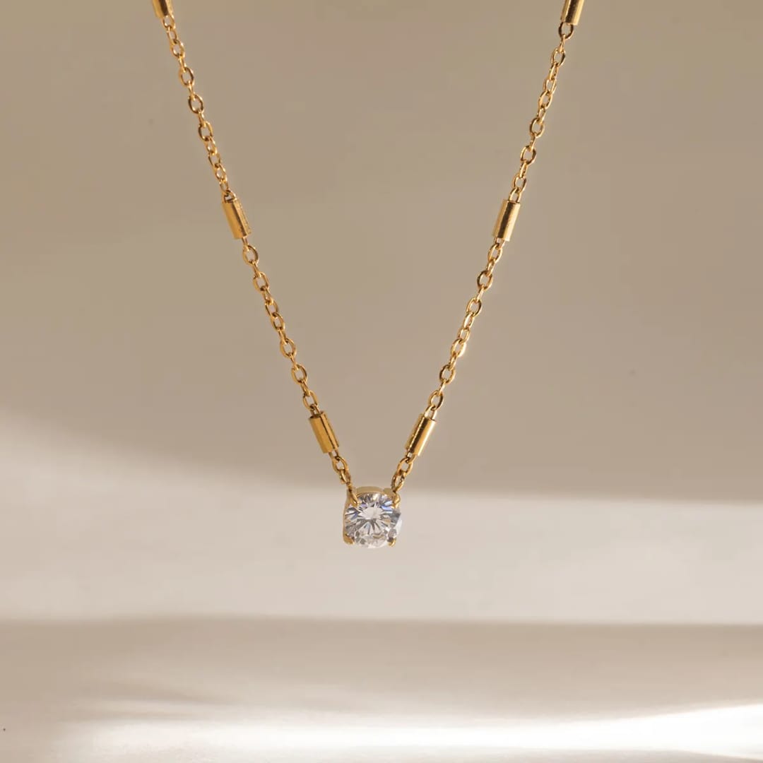 Diamond Gold Chain Necklace