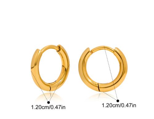 Classic Gold Hoop Earrings