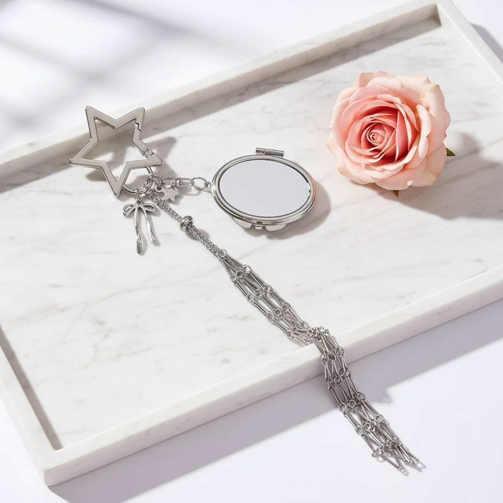 Mirror Star Bag Charms
