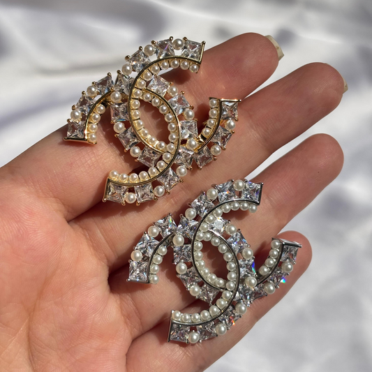 Gold Branch Inspired Brooch