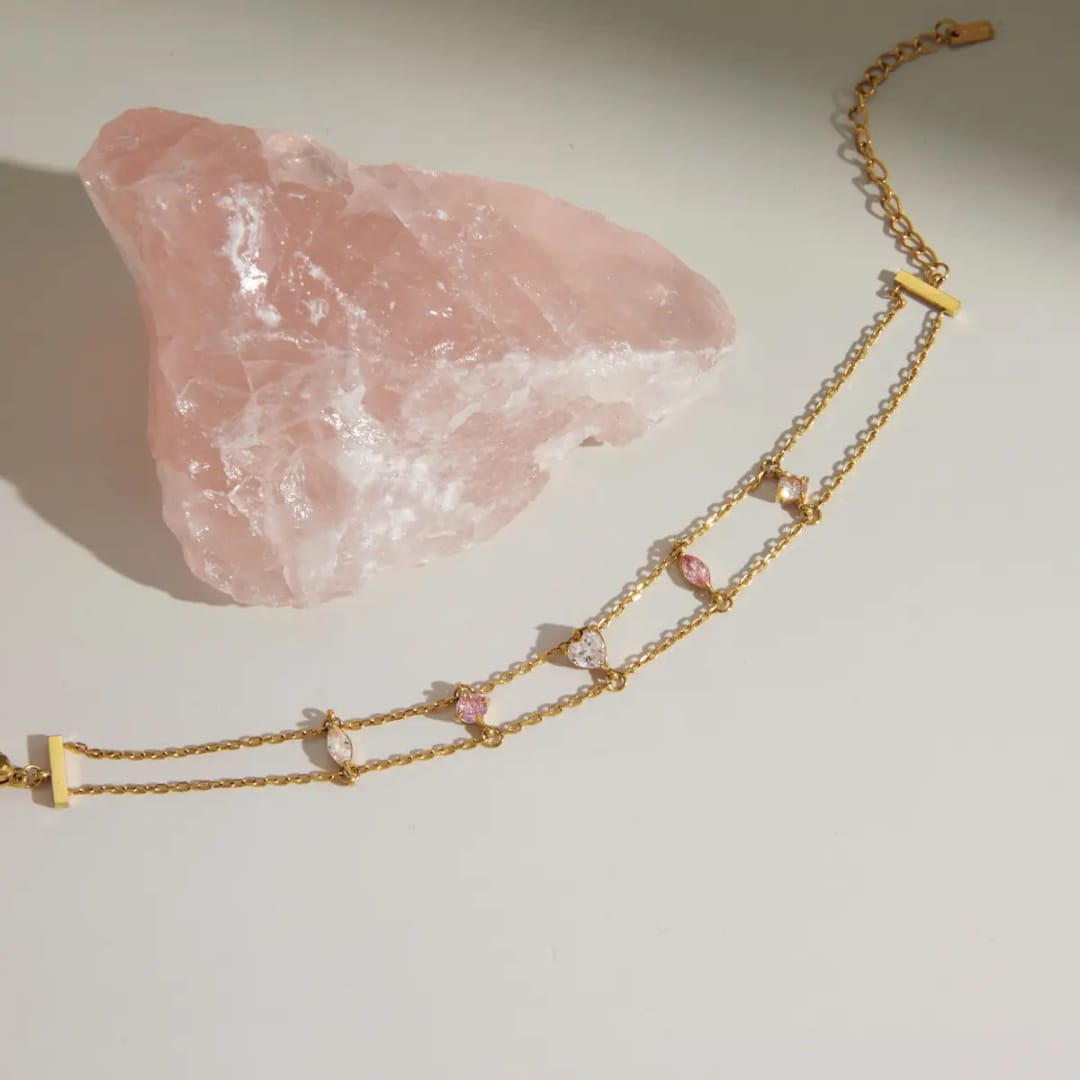 Luxe Heart Chain Bracelet
