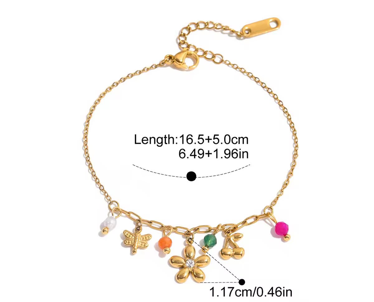 Luxe Charms Chain Bracelet