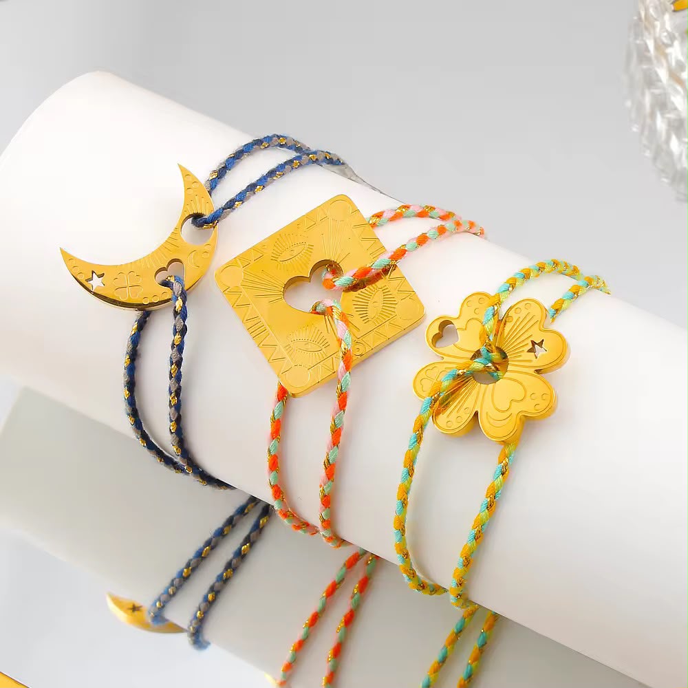 Moon Thread Adjustable Bracelet