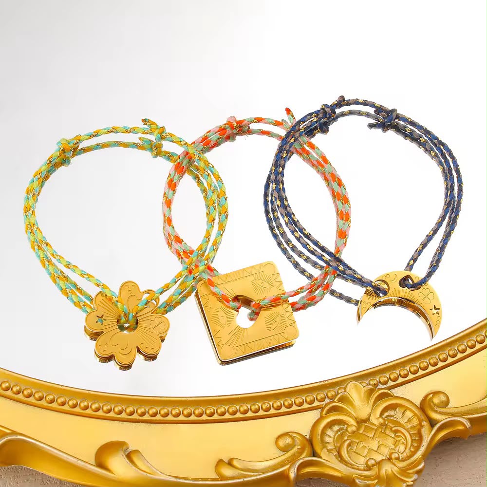 Moon Thread Adjustable Bracelet