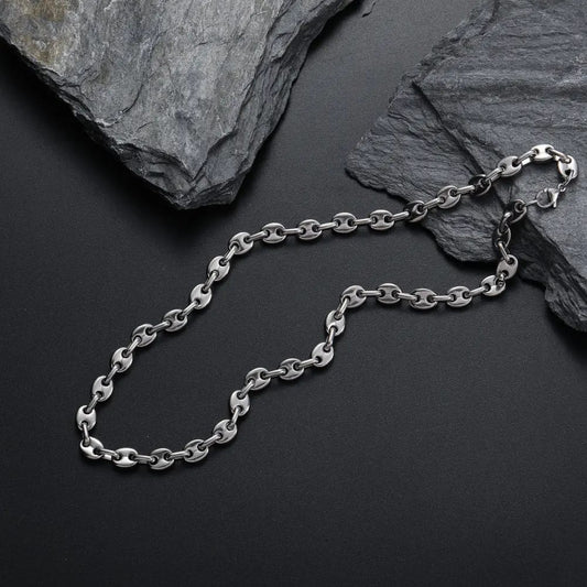 Silver Unisex Chain Necklace