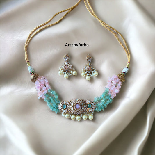 Noor Choker Necklace Set